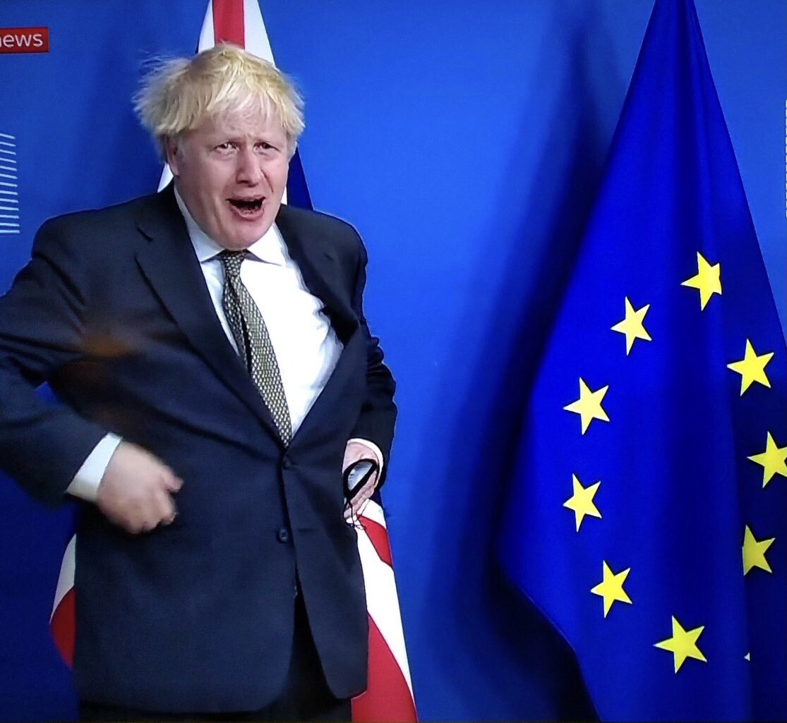 Paul_Usher1's tweet photo. The bully prick, knows everything about fuck all. #BorisJohnson #BorisHasFailedTheNation #BorisJohnsonMustGo look at him, he is an absolute embarrassment. https://t.co/mWJ5lTmWx3