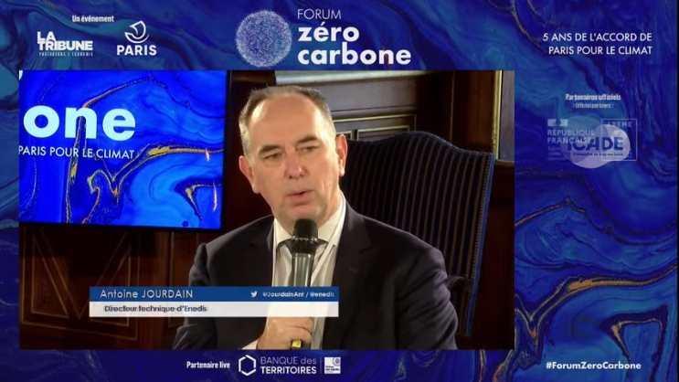 "On investit 4 milliards d'euros par an pour entretenir et rénover notre réseau et s'assurer qu'il pourra répondre aux nouveaux usages. On investit également dans le raccordement aux énergies renouvelables."

<a href="/JourdainAnt/">Antoine Jourdain</a> ; <a href="/enedis/">Enedis</a>

#ForumZeroCarbone