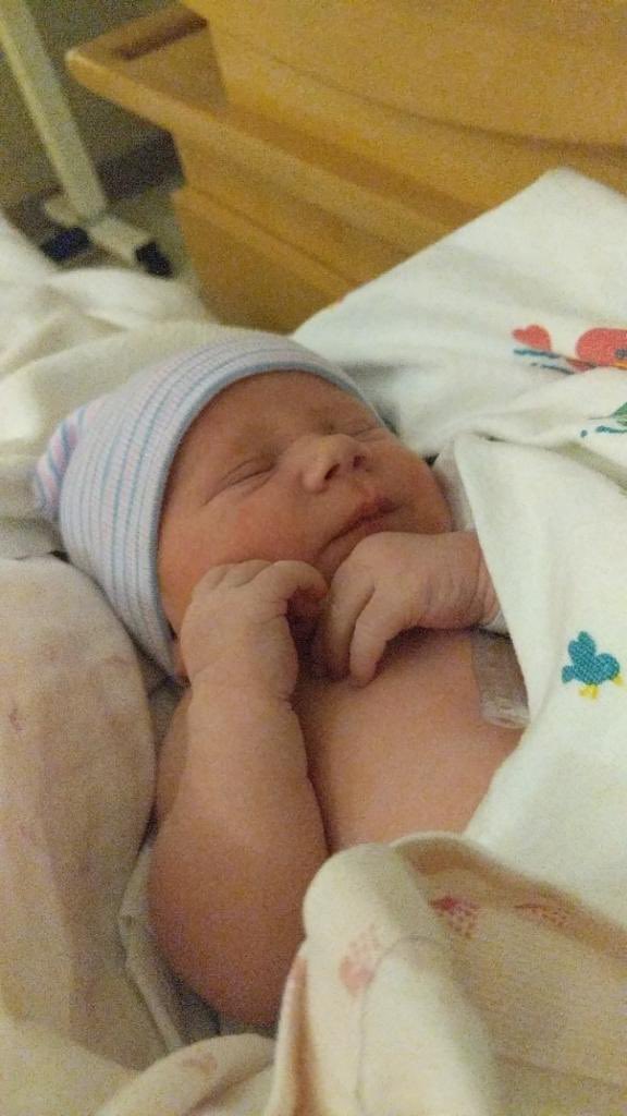 PSI_WU_TECH's tweet image. A little early retirement gift, our family was blessed with our second grandson yesterday! Please welcome Cullen James! Mom and baby are doing good.