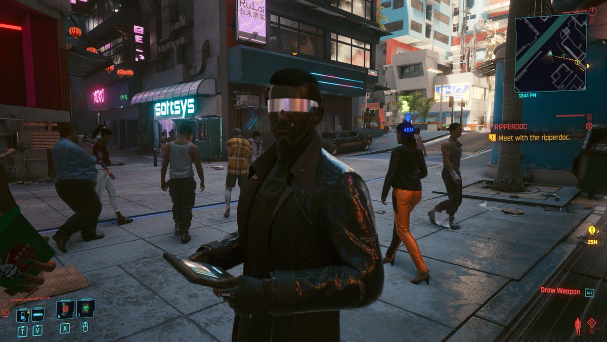 Not sure what this dude's deal is, but he's dressed for it.