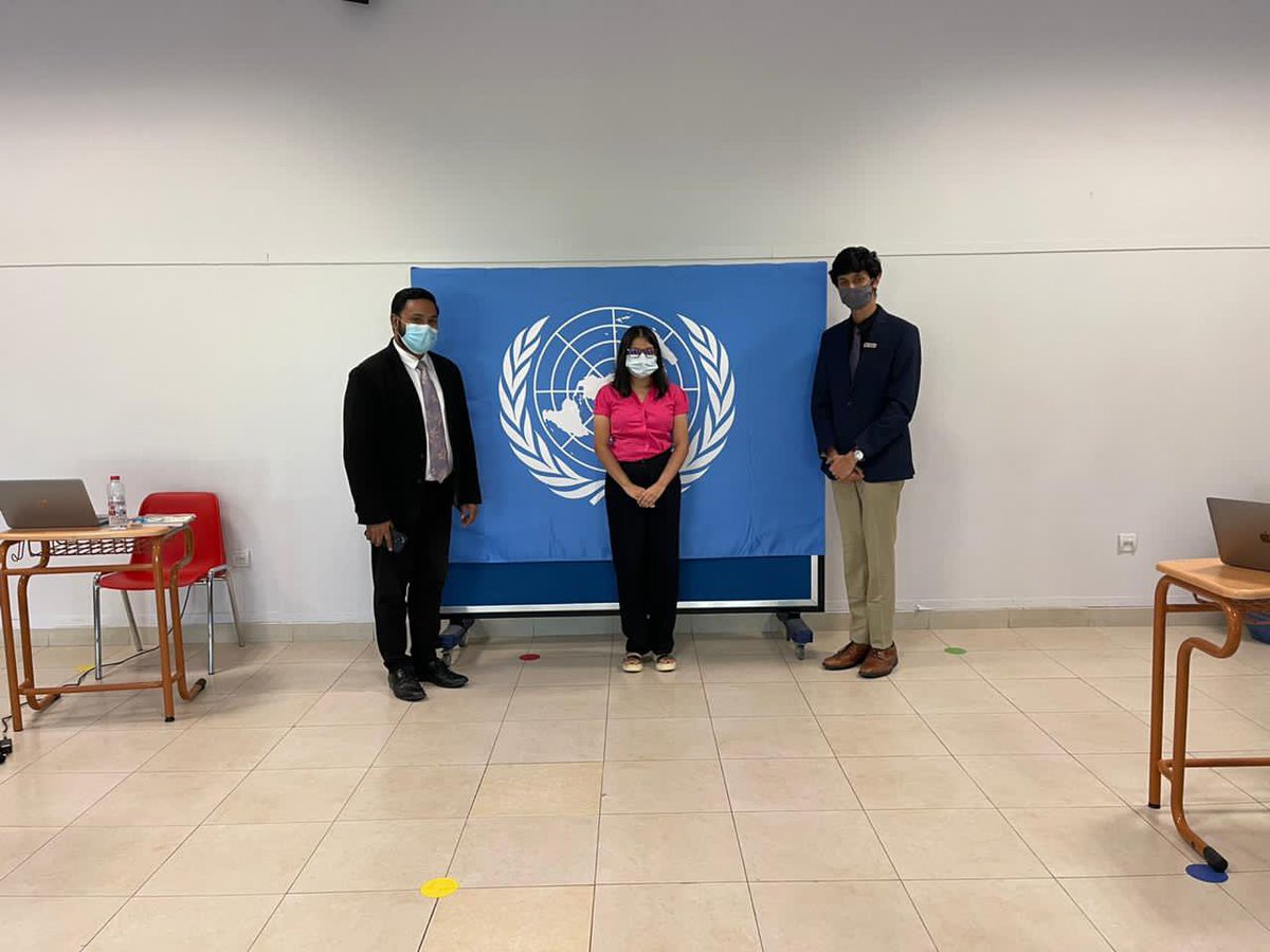 GMAMUN2020's tweet photo. The award receipts for Senior School MUN are as follows :
Best Delegate: Ayan Sule
Runner Up Best Delegate: Aaryan Srivastav 
High Commendation: Riddhi Punamiya 
Honourable Mention: Aditya Karadi
Verbal Honourable Mention: Arjun Kakkar &amp; Siddhant Punamiya https://t.co/Hb8VLPTZjO
