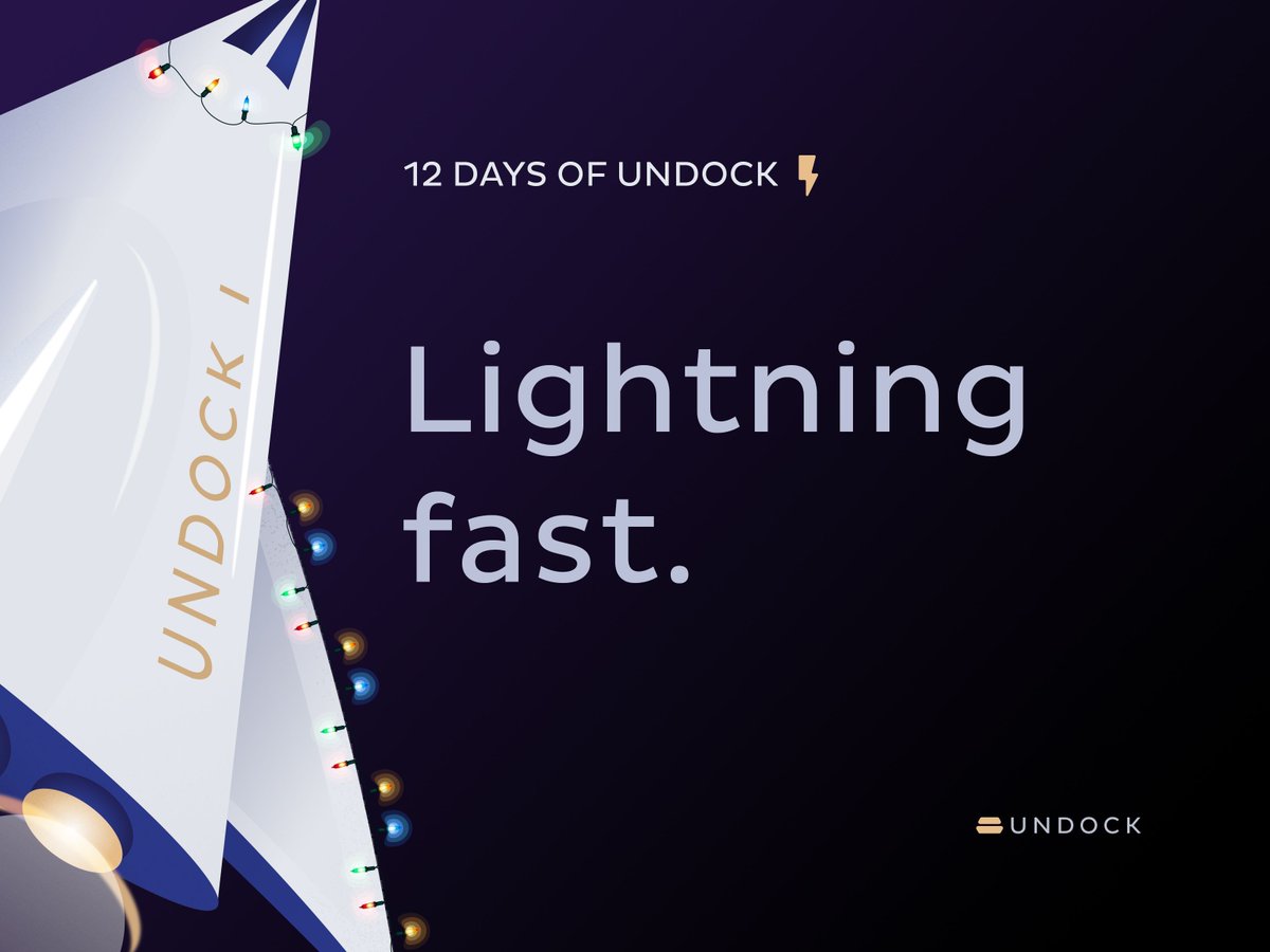 UndockHQ's tweet image. Happy #12daysofUndock!

On the 1st day of Undock, we give you speed. 🎁

Connect with your network at lightning speed. Your calendar is the source of truth for how you prioritize your time.

undock.com ⚡️