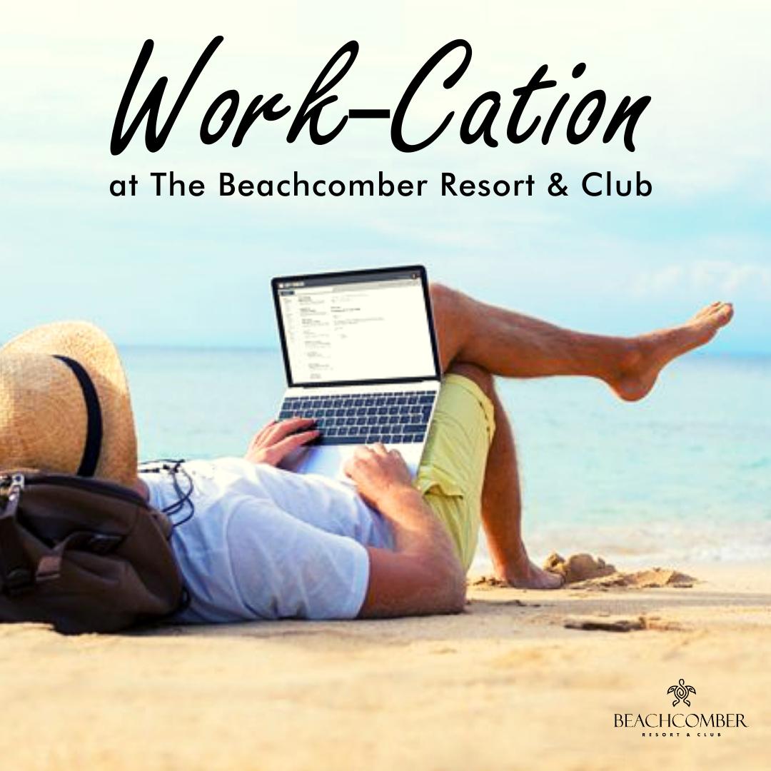 BCHCMR1200's tweet photo. Business or Pleasure?  

Why not experience both when you take a Work-Cation at the Beachcomber Resort &amp; Club.  Book now and stay Sunday – Thursday nights and mention this post when you arrive and enjoy your first post-work cocktail on us. 🍸🍹🍷

Florida Residents save 30%. ... https://t.co/tEXM963say