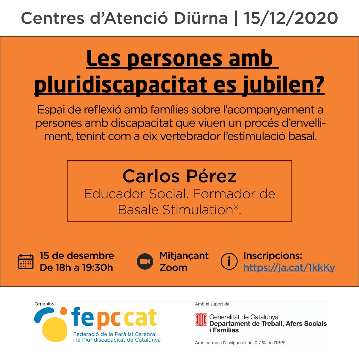 fepccat's tweet photo. Com acompanyem a les persones amb grans necessitat de suport quan es fan grans és una pregunta cada vegada més freqüent en el nostre dia a dia. Podem continuar igual? Què i com canviem? Quin rol hi tenen les famílies? https://t.co/2BQOxAtjKa