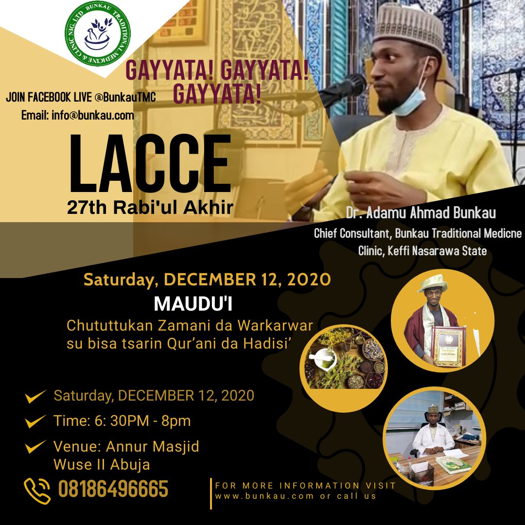 Bunkau Medical/Trading & Investment Nig. Ltd tweet media