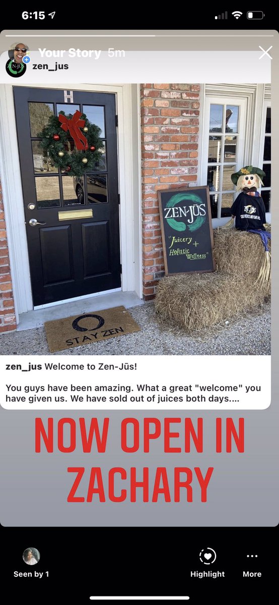 JudsonAlfrieda's tweet photo. Time to get yo’ JUICERY on. HOLISTIC WELLNESS. Come to Zachary, Louisiana and taste the goodness https://t.co/afcJaunJTQ