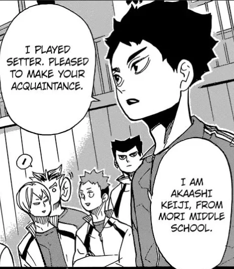 bokuto's big gayass ear...... sir this is a volleyball orientation 