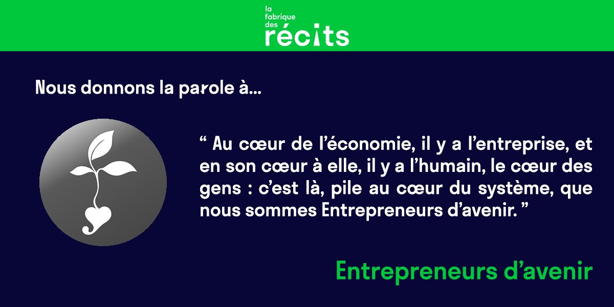 🌱☀️📣 <a href="/EntrepreneurAv/">Entrepreneurs d'avenir 🌱</a> veut rassembler et promouvoir (à travers un réseau, des événements, un média) les acteurs d’une société réinventée où l’économie contribue positivement à une vie meilleure.

Découvrez leur mission 👇entrepreneursdavenir.com/entrepreneurs-…

#ImpactPositif #fabriquedesrecits