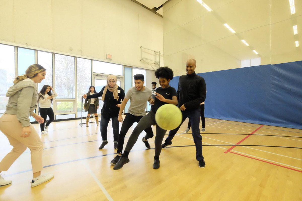 I am reminded of the amazing young people of  @freshvoicesca that I played soccer  with in  #Vancouver, who now call Canada their home.