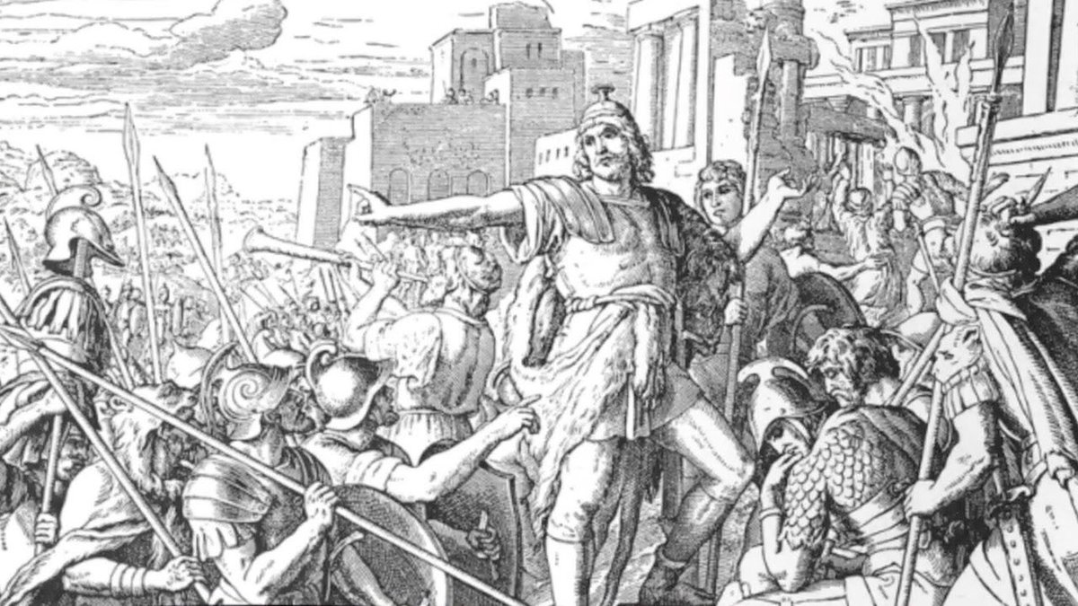 The Maccabees, under the direction of the priestly family of Hasmonean priests from Modi’in, won, and recaptured Jerusalem.The Holy Temple there has been defiled do they set about cleansing and rededicating it. 2/8