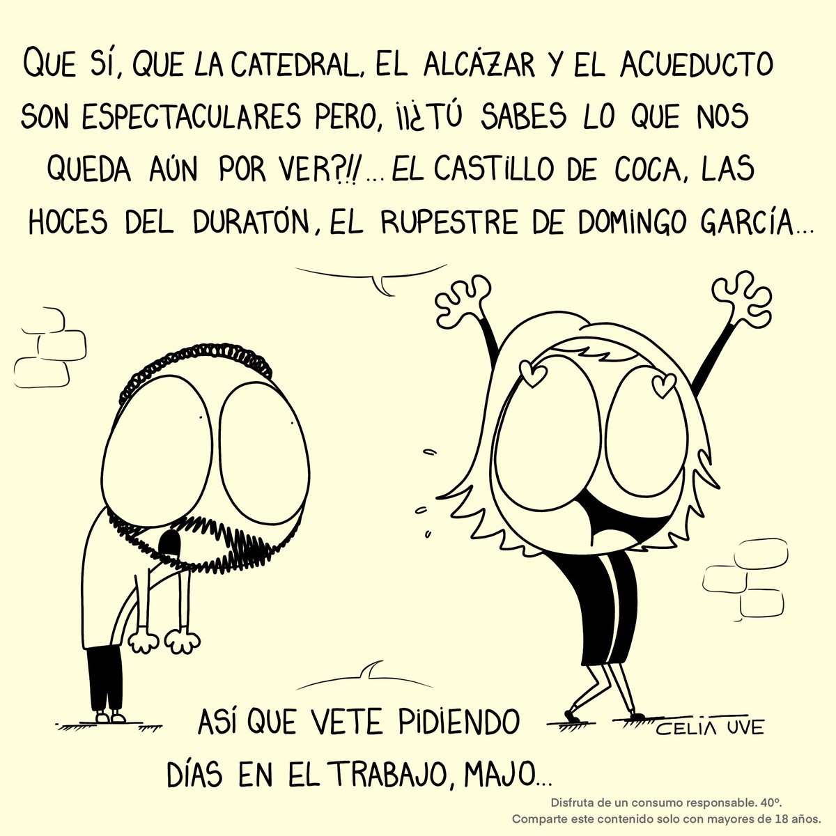 celiauve's tweet photo. Comparto una de las ilustraciones que he realizado para la campaña de @whisky_dyc que habla sobre todo lo bueno que tenemos y que, a veces, nos cuesta ver. He tenido la suerte de participar ilustrando y redescubrir nuestro entorno más cercano. ¿Y vosotr@s?#orgullososdeloquesomos https://t.co/jVTUF0opRd