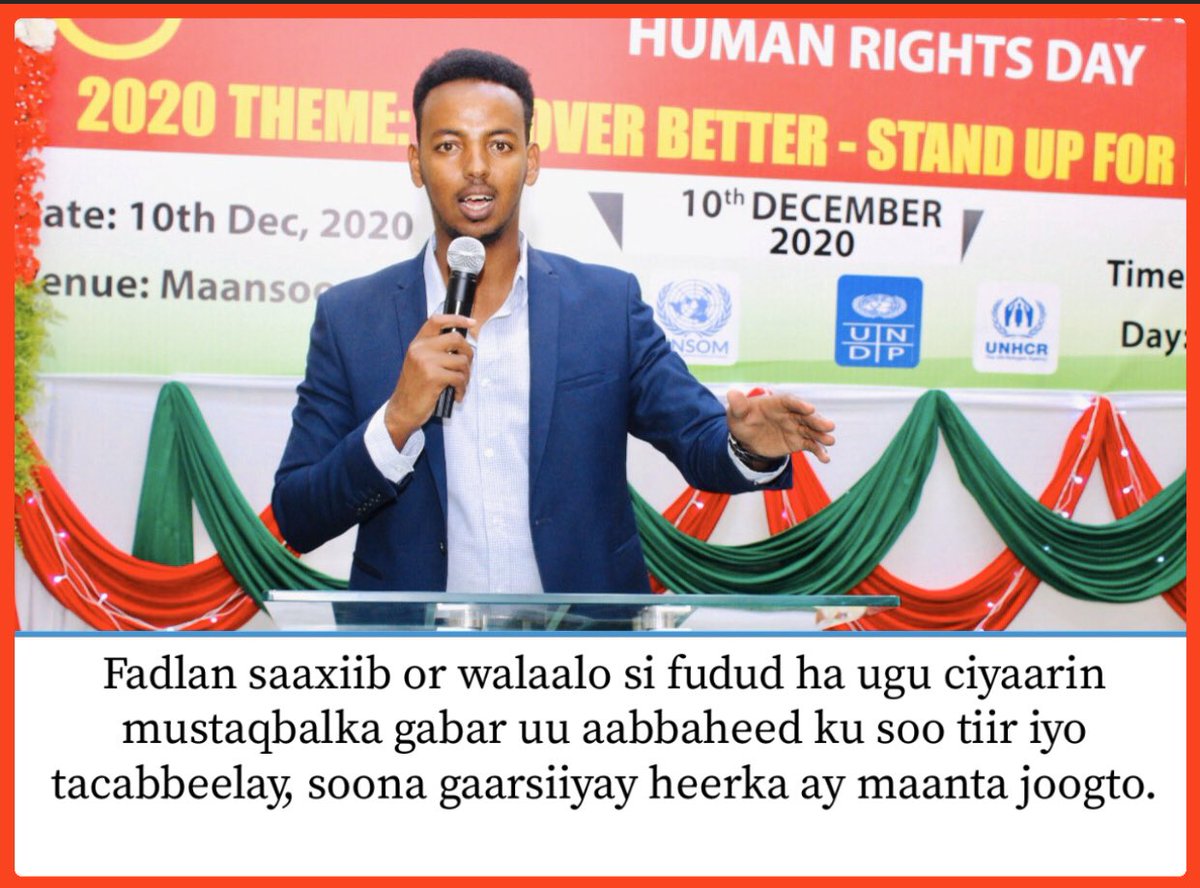 #Somaliland #HumanRightsDay2019 #Africa