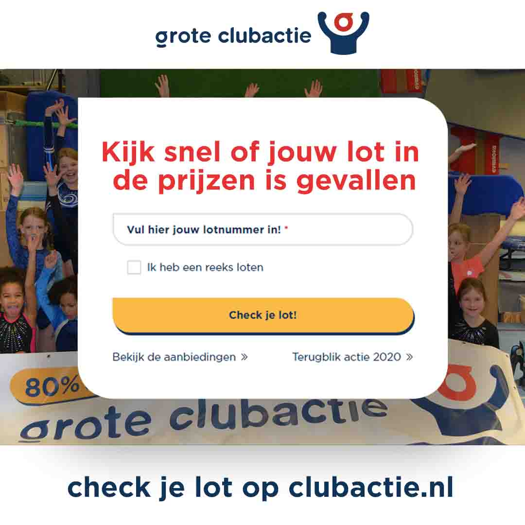 Clubactie's tweet photo. De trekkingsuitslag is bekend!🎉 Check je lot op https://t.co/Nm5xv4SyNl

Heb jij ook een vereniging gesteund? Pak dan snel je lotnummers erbij, want de trekkingsuitslag van de Grote Clubactie 2020 is bekend.

#groteclubactie https://t.co/HgDXslapkn