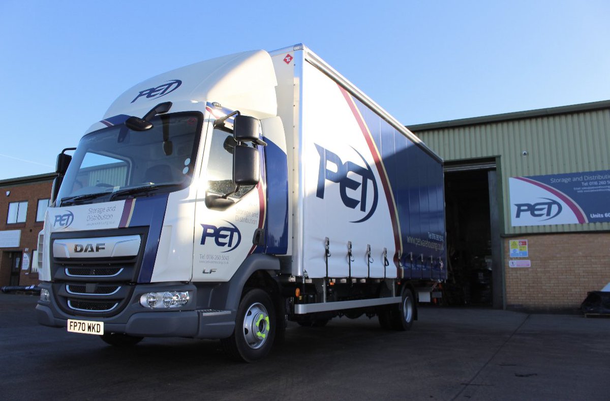 New lorry added to our fleet 1st December 2020 which has a taillift please give us call to book 01162 605040 #haulage #distribution #logistics