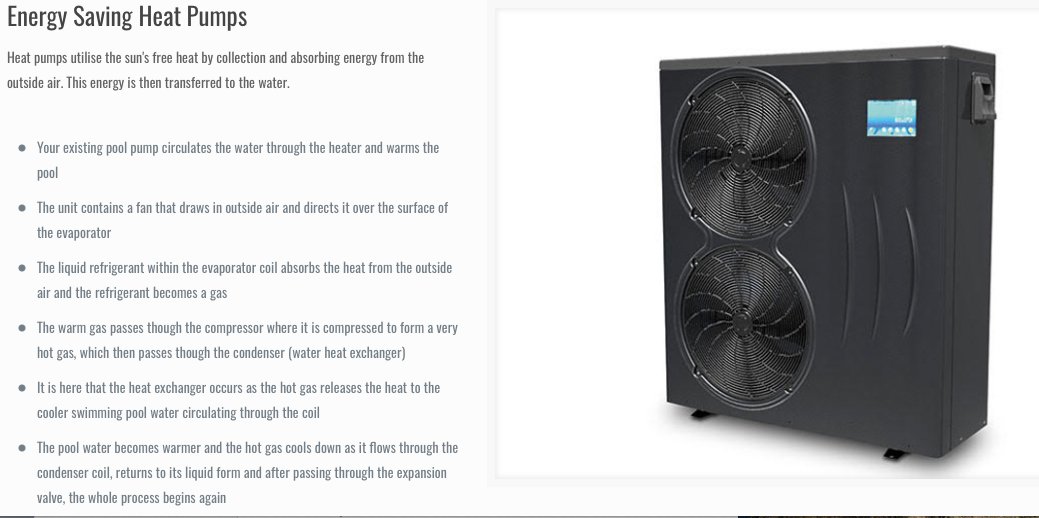 👍 We can supply and install Energy Saving Heat Pumps #Heatpump #swimmingpool #energy #saving