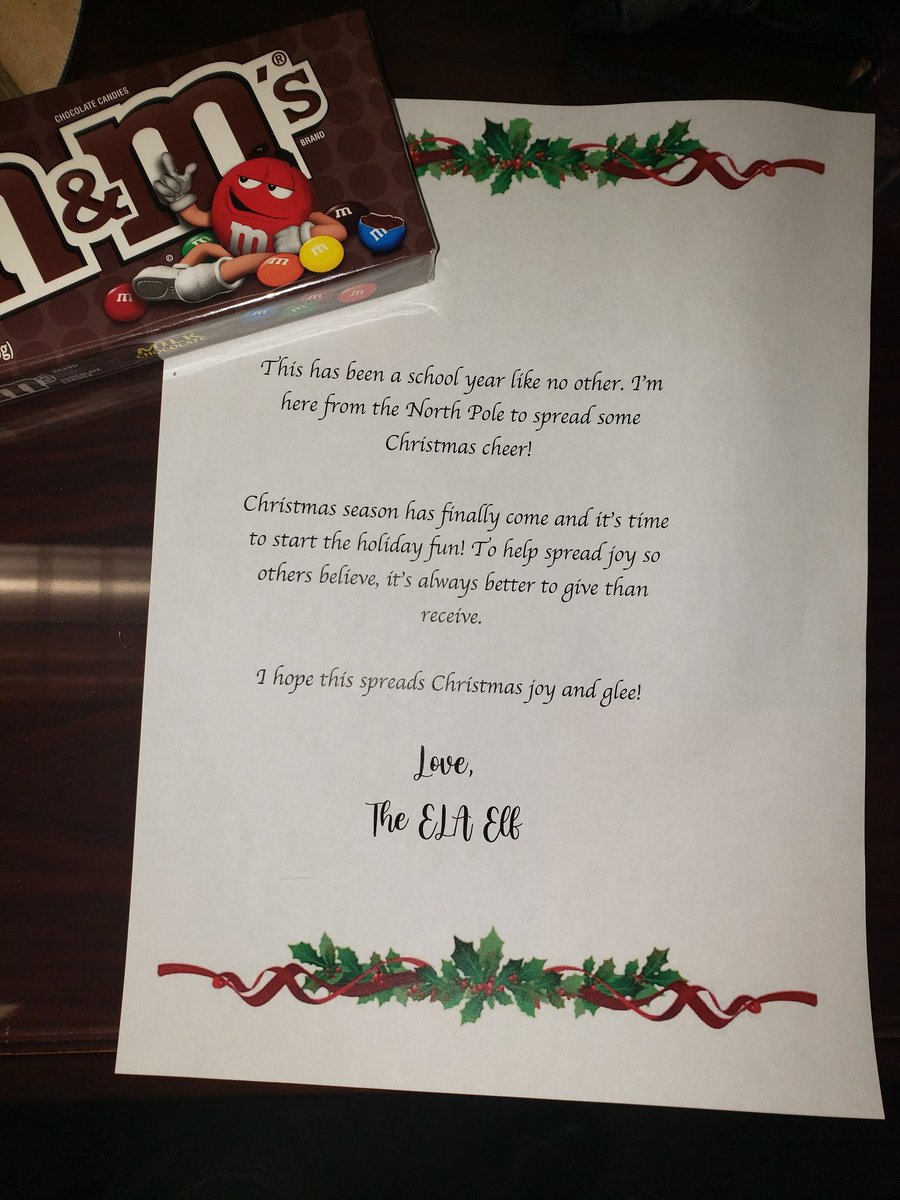 DavidWGear's tweet photo. Slow, sore, tough ruck in, but I arrived to a gift left by The ELA Elf. Great start to the day! #HealthWellness #HardThings #CTHT #MerryChristmas https://t.co/1zS8fUxNTw