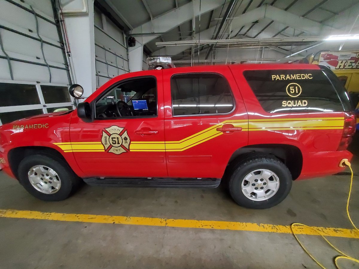 Union Township Fire and Emergency Services put our ALS Paramedic Squad 51 in service today. ALS care is something that has been a goal of Fire Chief Burrows and Union Township Trustee Michael Phillips for nearly 10 years.  facebook.com/24663825538062…