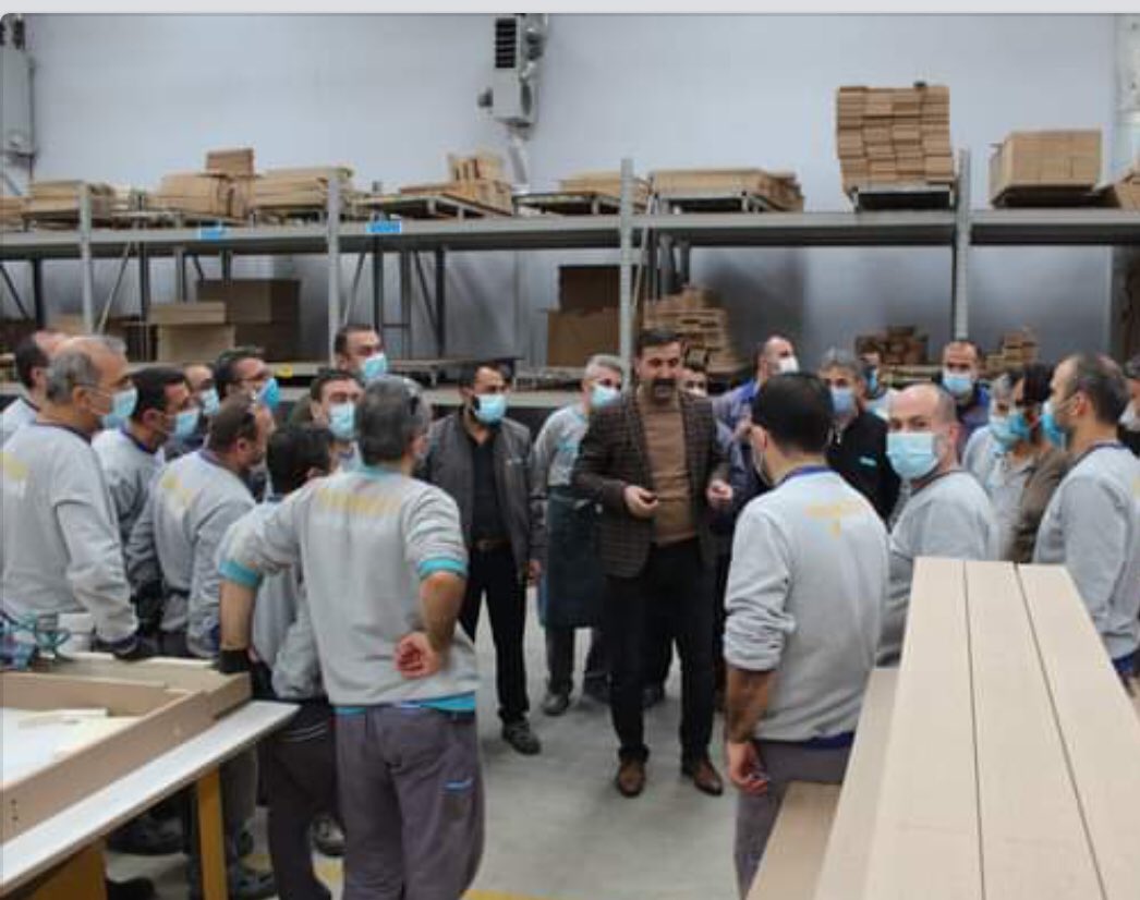 _EminHayta's tweet photo. İstikbal 1 (Merkezçelik) fabrikamızı ziyaret edip baştemsilci ve temsilci değişikliklerimizi gerçekleştirdik https://t.co/CVRWqXUhq7