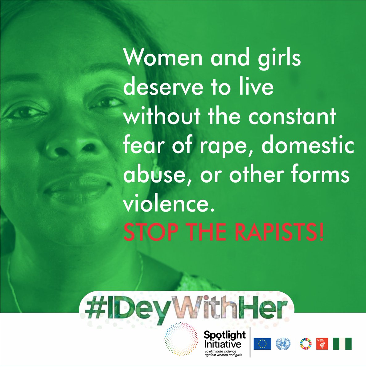unesco_abuja's tweet photo. What can you do to end violence against women and girls? You can raise awareness of violence against women and girls in your community, among your friends and your family.
#Spotlightng #16Days #GenerationEquality #Orangetheworld #IDeyWithHer 
@EUinNigeria  @GlobalSpotlight https://t.co/dMrbYAXzQ2