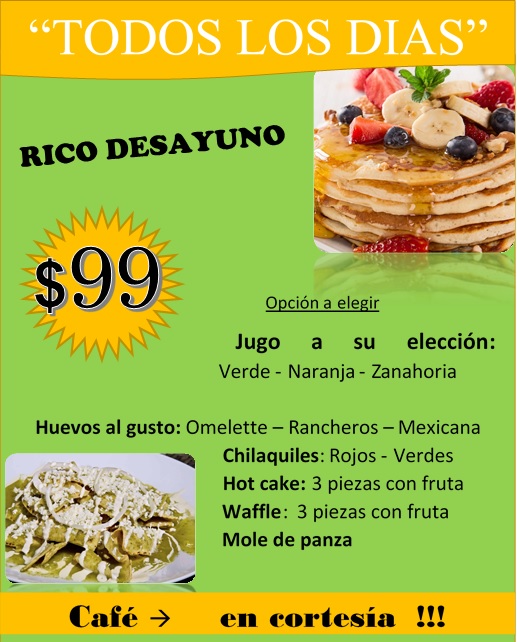 CholulaVillas's tweet photo. 😉Disfruta con tu familiar  -->de un rico desayuno👍😋 https://t.co/0fW5J9ZFAg