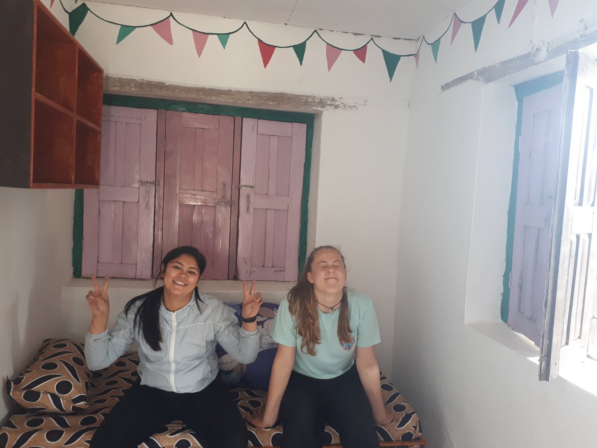 EleanorBeckett3's tweet photo. The @ICS_UK celebration event today was amazing, hearing all of the stories from 32 countries that ICS have worked in since 2011. Thank you so much to our host families and communities. 🌏💕 #saveukaid #ics4change
Medical room in Nepal created by our ICS #volunteer team! https://t.co/QfG51GPc8a