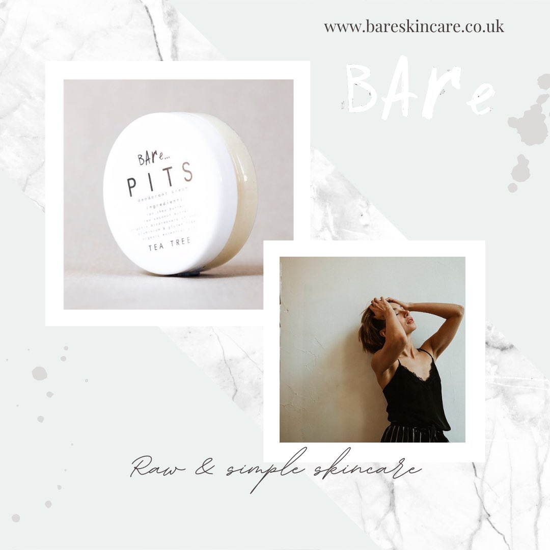 Bare46274376's tweet photo. ◽️Bare Pitts is a simple, pure, wholesome deodorant that will keep on working the whole day. It goes on dry, zero marking and smells delightful after hours and hours ✨
◽️Dare to go BARE 🔽
📌https://t.co/85VqZsf6e7
.
#bareskincareco #healthyskincare #skintherapist #skintreat https://t.co/0mgFhQfaU2