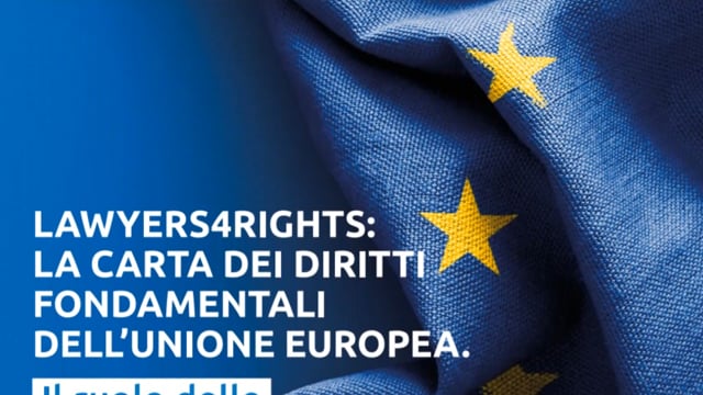 LAWYERS4RIGHTS: LA CARTA DEI DIRITTI FONDAMENTALI DELL’UNIONE EUROPEA. IL RUOLO DELLE PROFESSIONI LEGALI
anftv.it/videogallery/l…