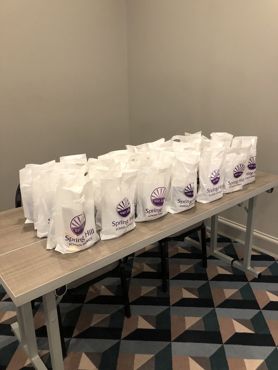 We are about ready to start the conference!   Check out the goodie bags too!   So glad you can join us today in person or Virtually.   #kaspa