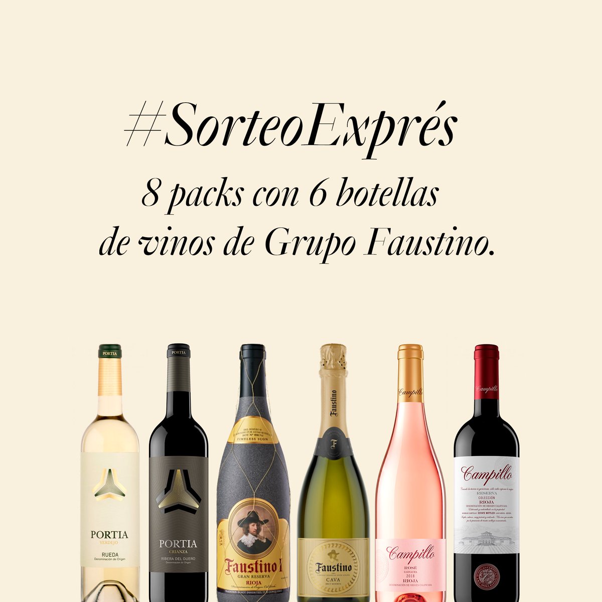 En unas Navidades tan especiales como estas queremos ayudarte a sorprender a tu pareja, amigos o familia. Por eso, sorteamos 8 packs con vinos de Grupo Faustino. Uno para ti y otro para enviar a quien tú elijas. ¡Participa en nuestro Instagram!
👉instagram.com/faustinobodega…
