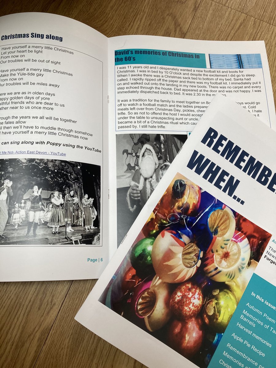 forget_project's tweet photo. They are here! Fresh from the printers and ready to be delivered  along side some Christmas goodies thanks to the support of @Masonic_Charity and the @Exe_Foundation #carehomes #dementiacare #dementia #memories #memorycafe https://t.co/JDRlooTs7b