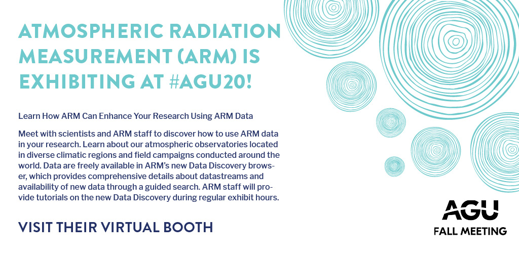 theAGU's tweet photo. Miss wandering around the exhibit hall? You can still visit virtual booths, chat with exhibit teams about their science &amp; products &amp; collect virtual swag! Details for @Gasmet_Tech, @armnewsteam, @ECOTECHACOEM &amp; @usask_water

Go to #AGU20 lobby > Exhibits &amp; Sponsors > Exhibit Hall https://t.co/wHEDgT8ppQ