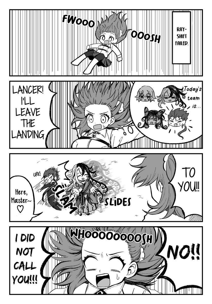 GrandOrderBot's tweet photo. I'll Leave The Landing To You!! #FGO https://t.co/3JAYbKfvsO https://t.co/ROvhZvGI9J