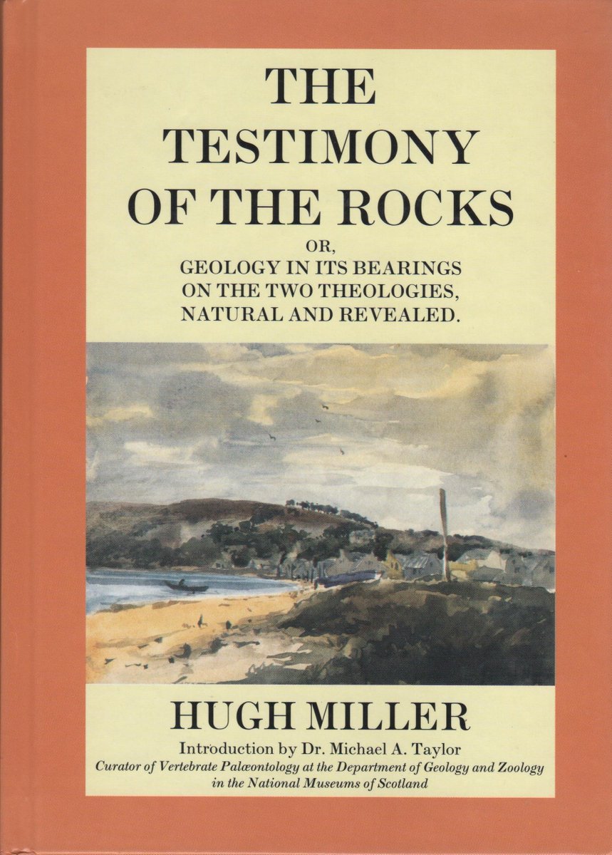 We asked local historian David Alston for help - he's an expert in the history of race in the Highlands. He told us about passages in Miller's 'Testimony of the Rocks', in which Miller shares his views on race in the context of his religious beliefs & ideas about evolution. [3/n]