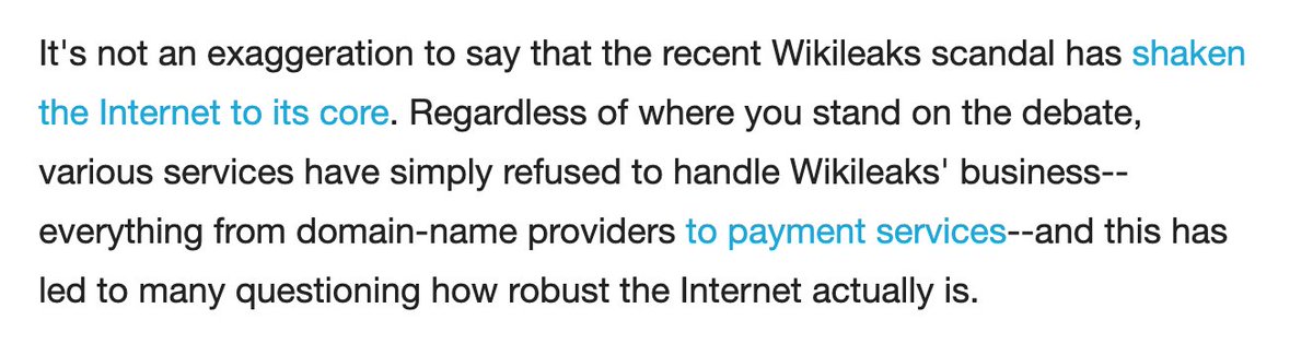 2/ The first MSM article on  #Bitcoin   appeared in  @pcworld on December 10, 2010. A few articles before it referenced BTC (in brief or in passing), but this article had a new narrative: Bitcoin for censorship-resistant payments.