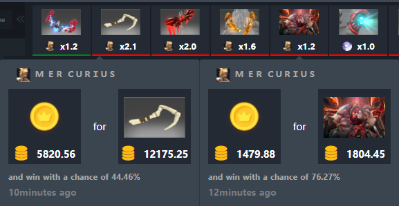 ~UPGRADE SUCCESS 

From $15 worth of Gold coins turned into Dragon Claw Hook in just 2 minutes!

That's more than $105 profit! What are you waiting for?
Upgrade yours now!

#Ceebgo