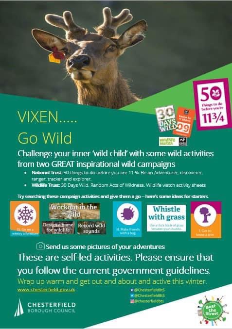⭐️ T H U R S D A Y ⭐️ V I X O N 🦌 ⭐️

Today we showcase to you Vixon 🦌 &amp; challenge your inner ‘WILD CHILD’ with some wild activities from two great inspirational wild campaigns from the Wild Life Trust - ‘30 Days Wild’ 🐻 🐿 and National Trust 🌳🌲
#searchforsantasreindeer