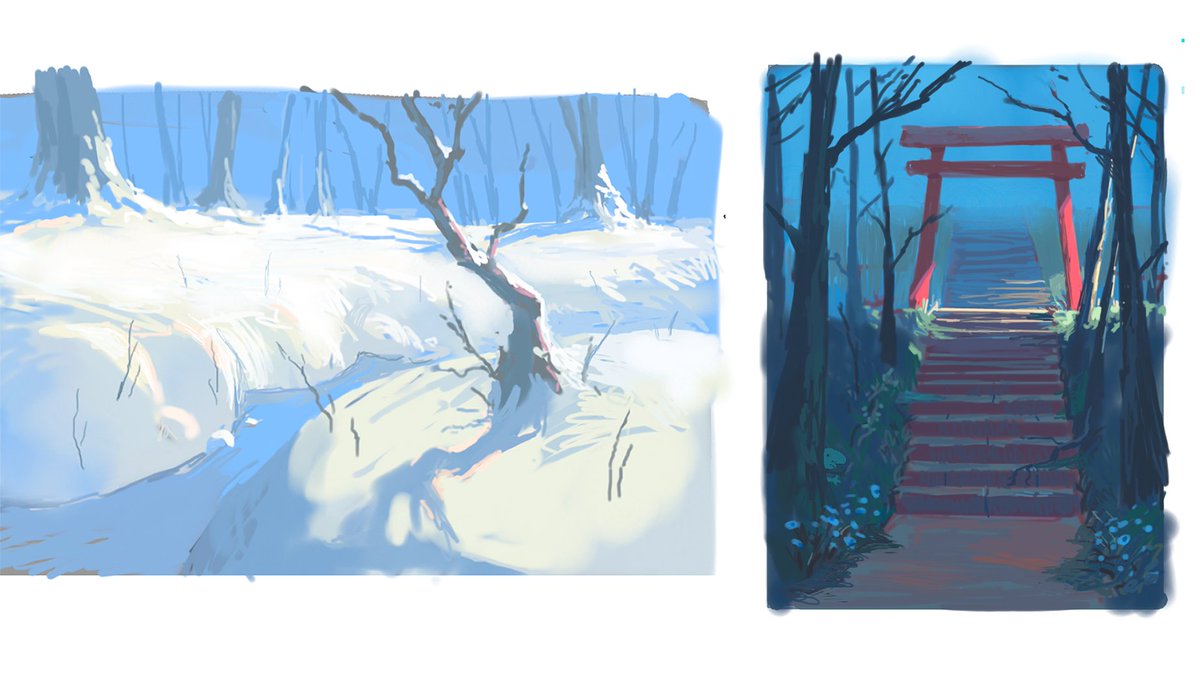 「Also did these speedpaintings yesterday 」|VERTIのイラスト