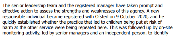 Concerned by what they discovered, Ofsted decided to check FCA's South Eastern operation, based in Eastleigh, Hampshire. Similar concerns about the safety of vulnerable children were raised here. The report: