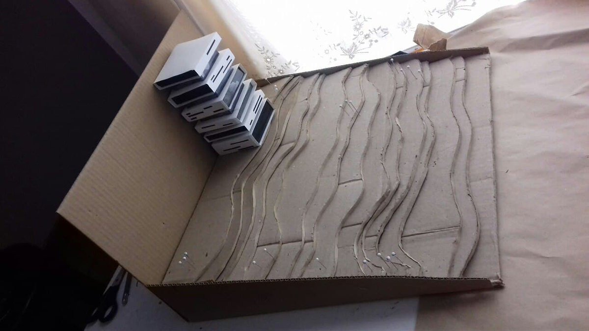 archbyalis's tweet photo. #Entrega #CotasDeNivel #Escala500 #CartonCaja #Volumen #Maqueta #SeccionC2020C #TecnicasDeRepresentacion #rjmc2020c @notiuru @arquitecturauru @cardonarichard  #AlisCastellanos https://t.co/pKwA0hpOqj