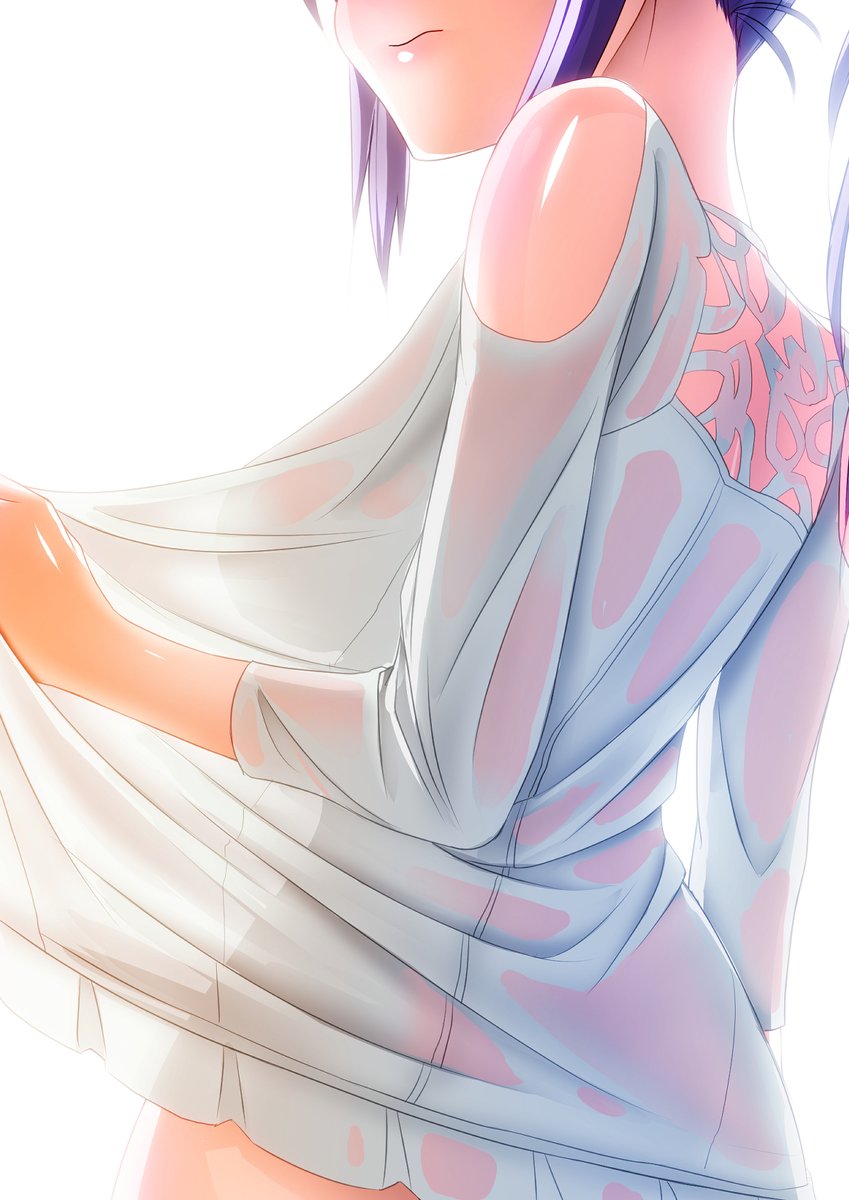 舞と言えば透け

あとコミマ衣装の鞄でずり上がったシャツも好き

#大人のアリスギア 