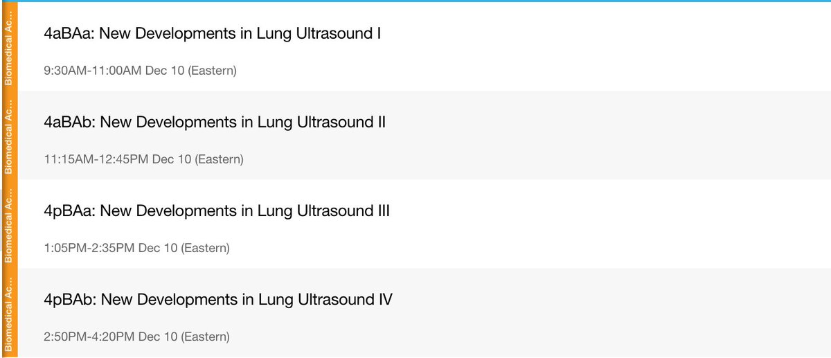 AsaBatc's tweet image. What&apos;s the deal with ultrasound and lung diagnosis? Check out these BA sessions at #ASA179: