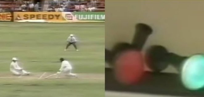 In Durban test 1990,Praveen Amre became d 1st Indian to score a ton in SA soil,  @sachin_rt 's name was also added to the record book, when he became the 1st man to be given out by 3rd umpire. Deservingly the man behind his dismissal was world's best ever fielder - @JontyRhodes8
