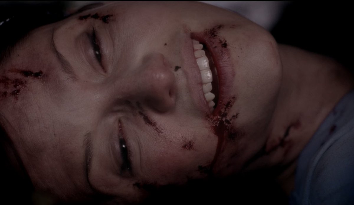 Lexie no  Not like this I'd forgotten how much it hurts when a character you really love dies. I'm glad she got that final moment with Mark (the look on her face ), but I wanted so much more for her. Lifelong Chyler Leigh stan now though  #GreysAnatomy  