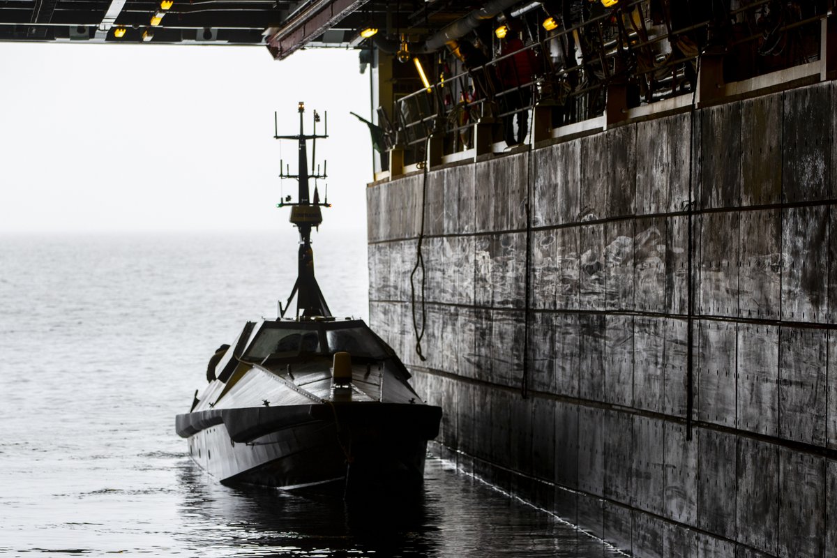 RoyalNavy's tweet image. You can now hear from @VAdmNickHine on what the #LondonTechBridge with the @USNavy means for the future. The project&apos;s initial focus will be in AI, autonomous tech and space. Autonomous kit has been something the Royal Navy has been trialling all year.
youtube.com/watch?v=CX-yyf…