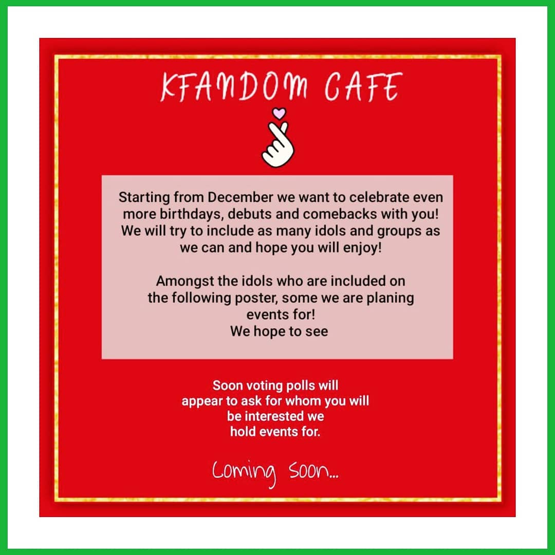 kfandomwien's tweet photo. If you have any questions about the idols who will be included in these special or if you want to hold a event contact us (@kfandom) or @weneebebeaustria, who are helping with organicing these events.

#idolbirthday #specialevent #kpop #vienna #kfandomwien https://t.co/5X1B3QCzmj
