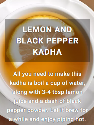 Lemon & Pepper Kadha
