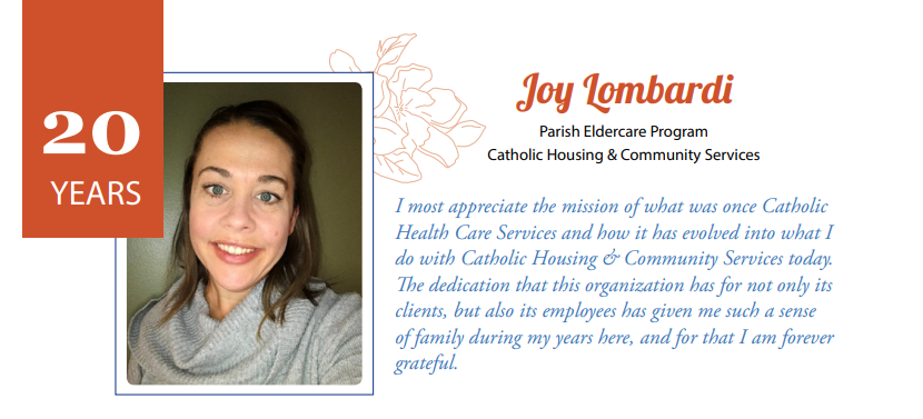 CCharitiesPhila's tweet photo. 🎉Celebrating our #PartnersInMission: Today we recognize Joy Lombardi (Parish Eldercare Program, Catholic Housing & Community Services) who is celebrating 20 years with @ArchPhilly! https://t.co/YPvX8JiIDi
#ArchPhilly #ProvidingHelpCreatingHope https://t.co/o4BDkyZsJ3
