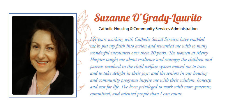 CCharitiesPhila's tweet photo. 🎉Celebrating our #PartnersInMission: Today we recognize Suzanne O’Grady-Laurito (Catholic Housing & Community Services Administration) who is celebrating 20 years with @ArchPhilly! https://t.co/YPvX8JiIDi
#ArchPhilly #ProvidingHelpCreatingHope https://t.co/jYDXjSlCYg