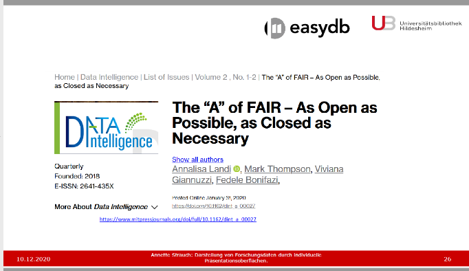 fdmincoop's tweet image. #easydb und #HilData - UB Hildesheim. Programmfabrik.
