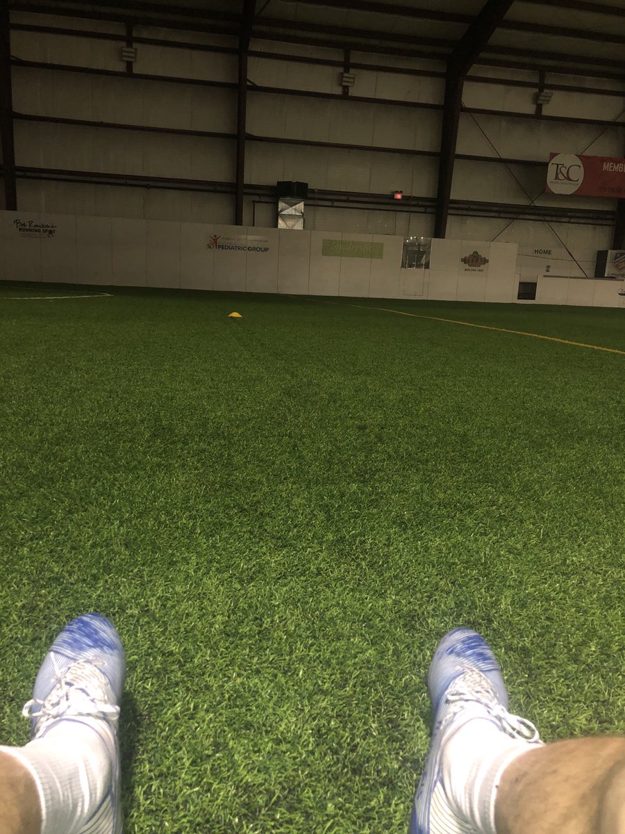 Great training session at Town and Country Sports Club. Top facility with great indoor fields, gym and pool